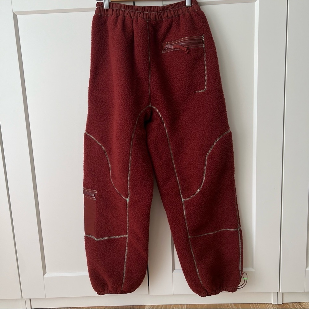 Free People Hit the Slopes Cargo Pants Oxblood XS - Picture 9 of 10